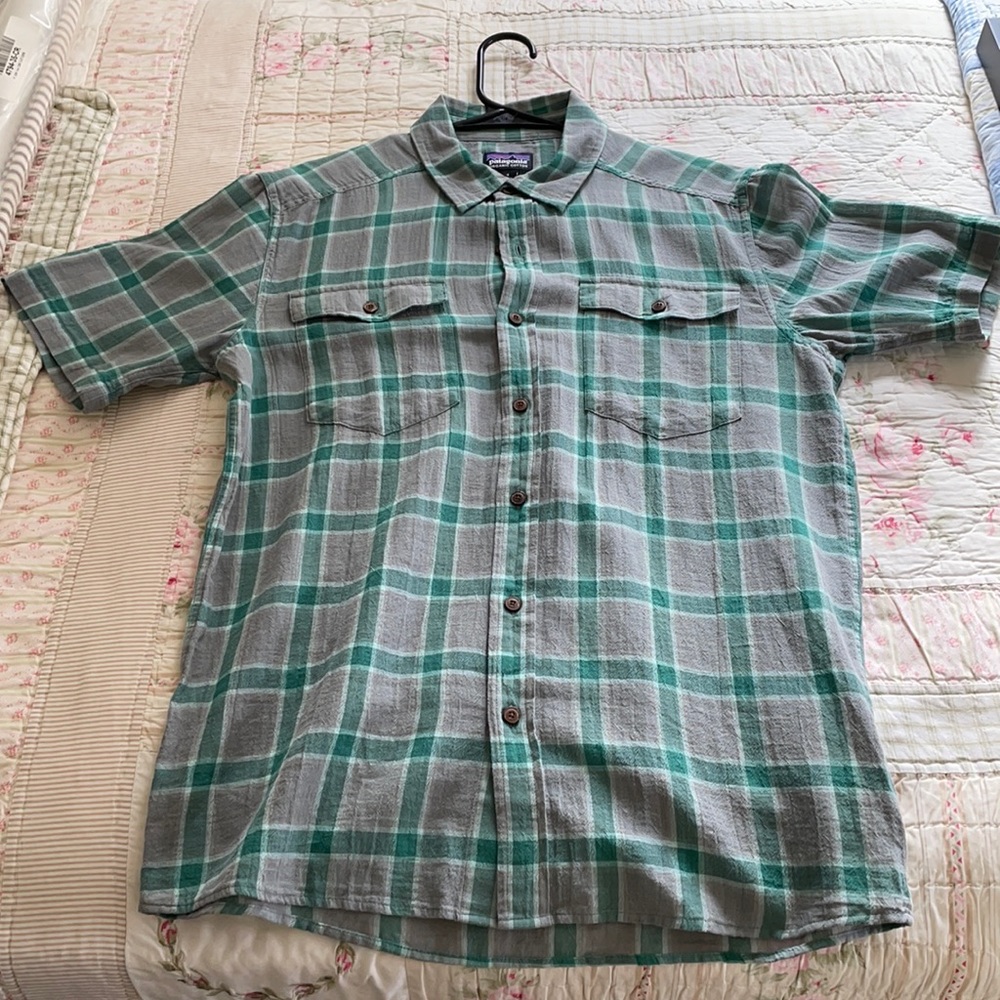 Patagonia short-sleeve button up.